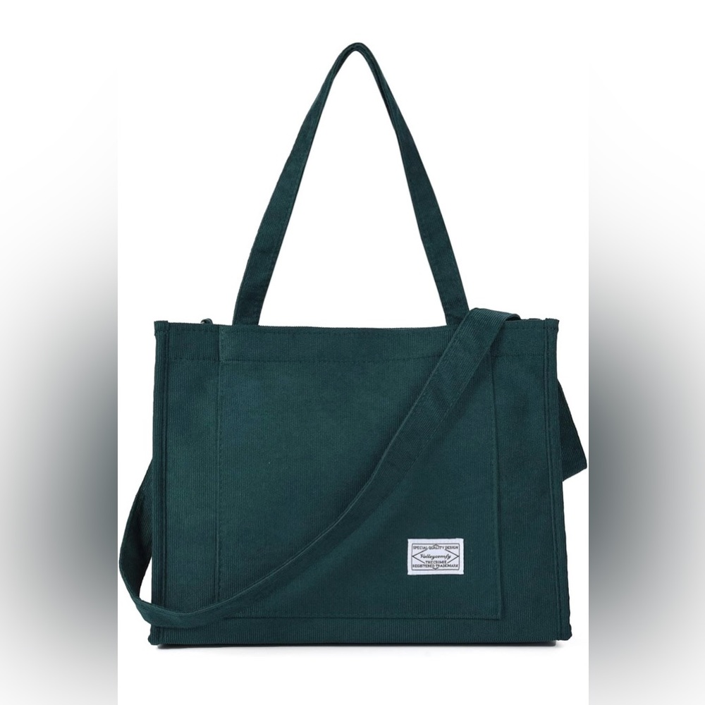 Corduroy tote bag